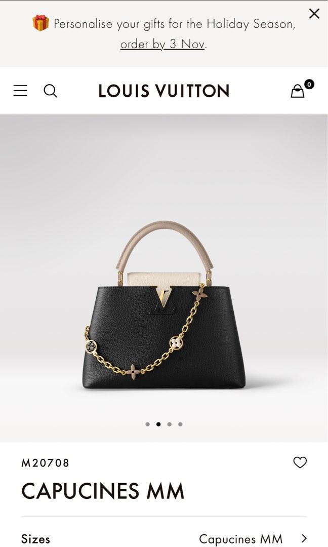 Louis Vuitton Capucines (Category: Bags & Wallets) located in Singapore. Submitted by jasmomo (Listing ID 1191663752, Image 1). Description: Limited edition Capucines MM RRP: $10,600 Brand new in box, dust bag .