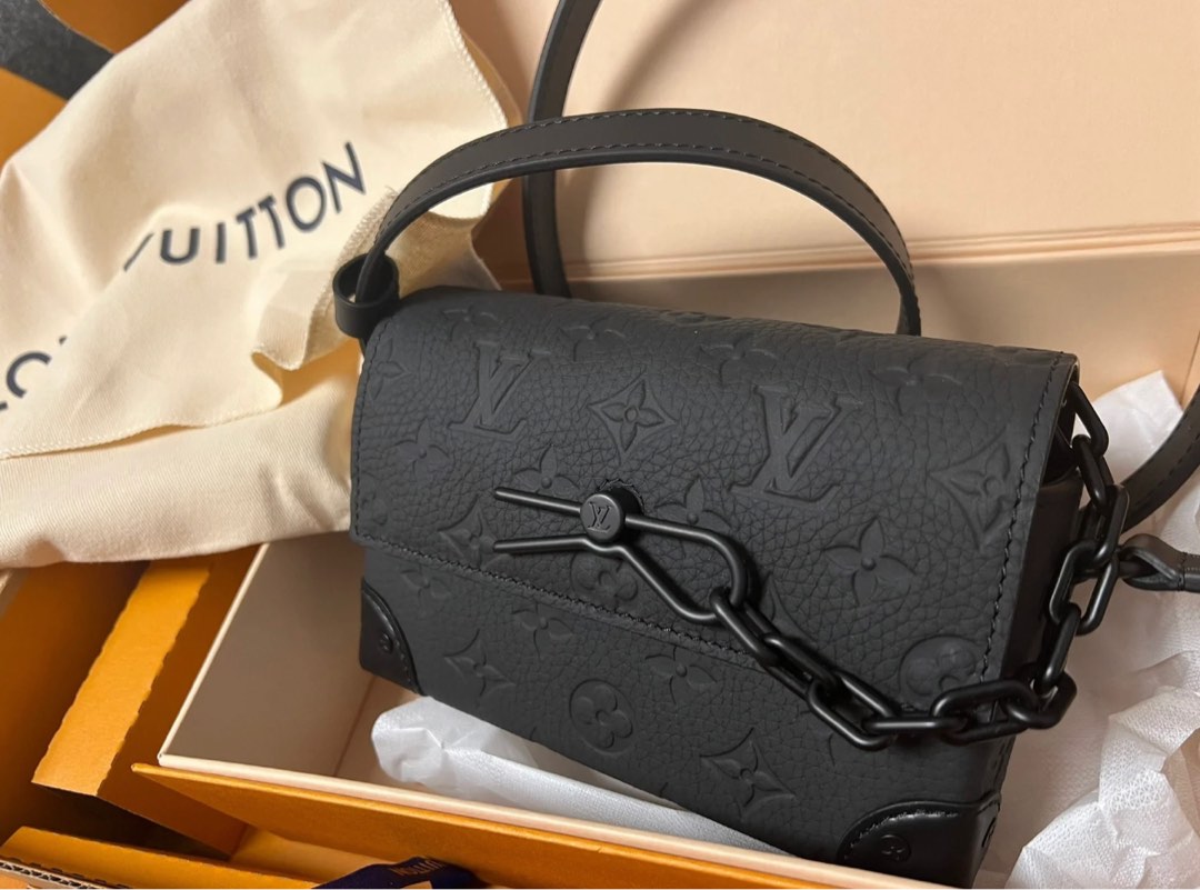 Louis Vuitton LV x YK Steamer Wearable Wallet, Black, One Size