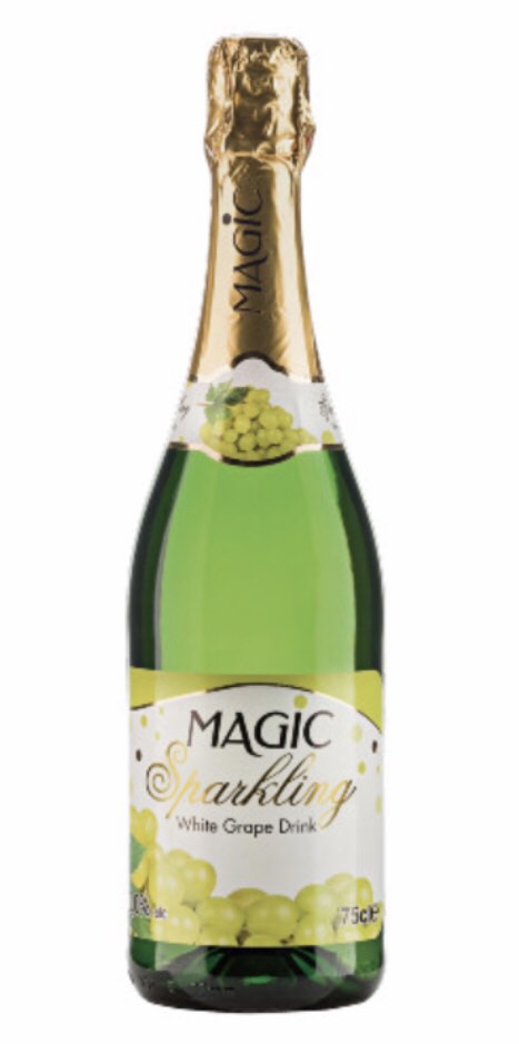 Magic Sparkling White Grape Juice Drink 750mL, Food & Drinks, Beverages ...