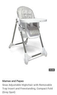 Mamas and Papas  Snax Adjustable High Chair