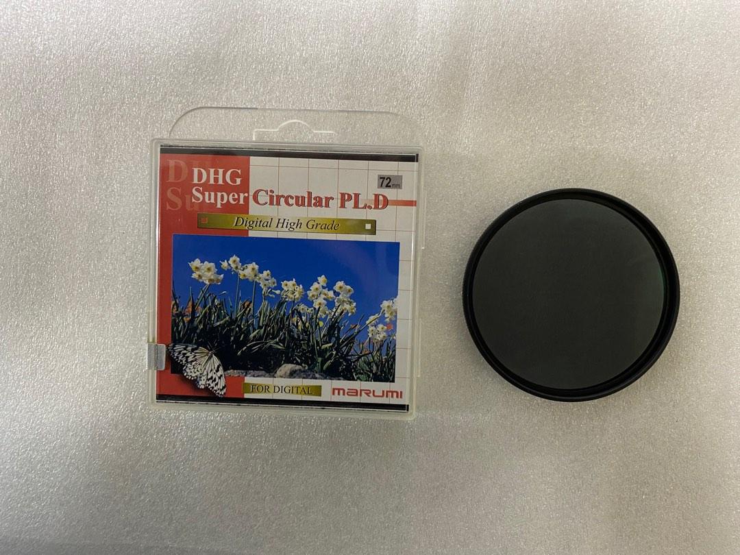 MARUMI super DHG circular PLD 72mm, 攝影器材, 鏡頭及裝備- Carousell