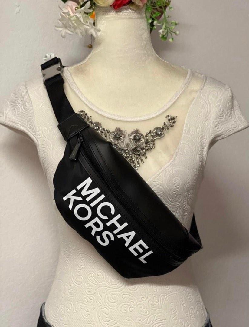 Michael Kors MK Black Nylon Belt Bag One Size, Women's Fashion, Bags &  Wallets, Cross-body Bags on Carousell