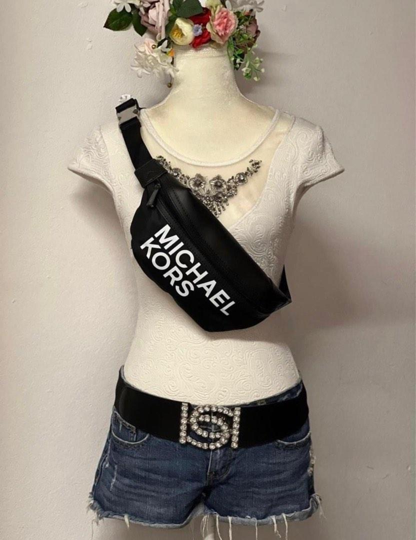 Michael kors nylon belt bag store