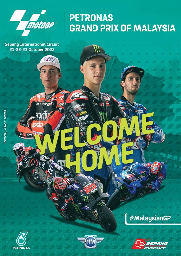 MotoGP Petronas Sepang Main Grandstand Grand Prix Malaysia 2022 Ticket