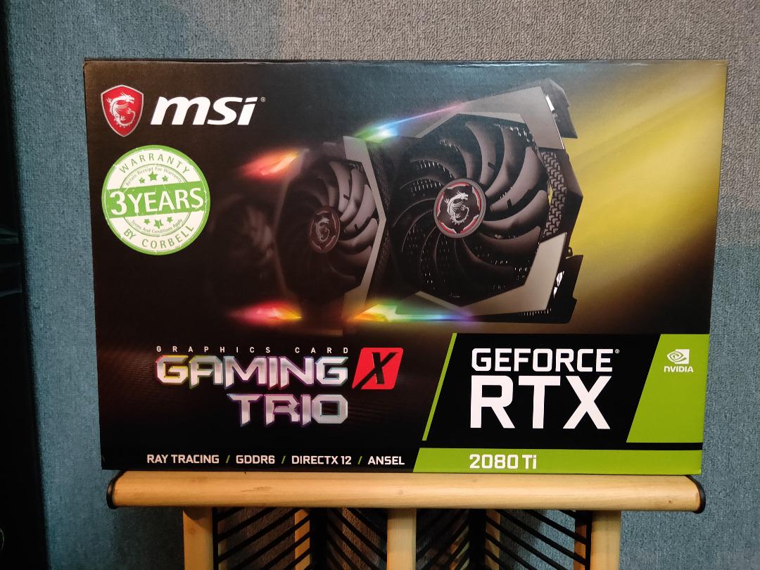 Geforce rtx 2080 store ti gaming x trio