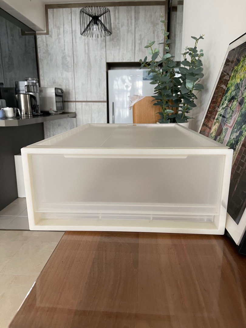 Muji Storage Box Drawer, Furniture & Home Living, Home Improvement