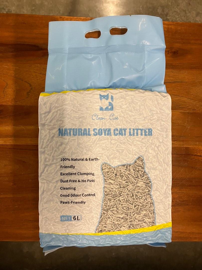 Natural Soy Cat Litter (6L) 5 bags, Pet Supplies, Homes & Other Pet