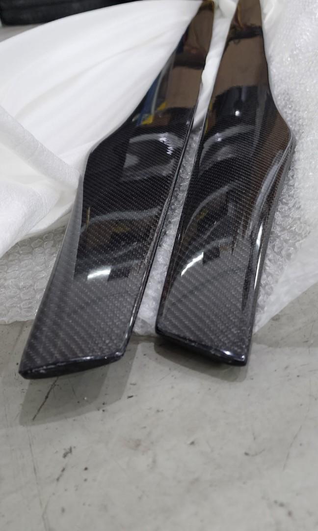 (NEW) Carbon Fibre SIDE skirting., Car Accessories, Accessories on