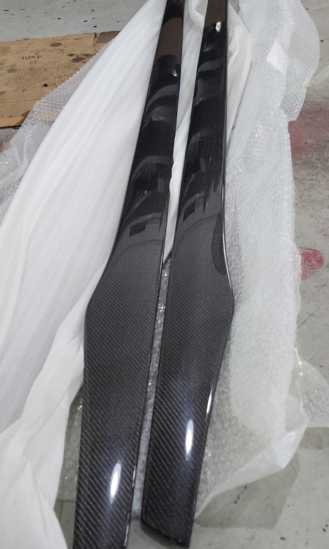 (NEW) Carbon Fibre SIDE skirting., Car Accessories, Accessories on