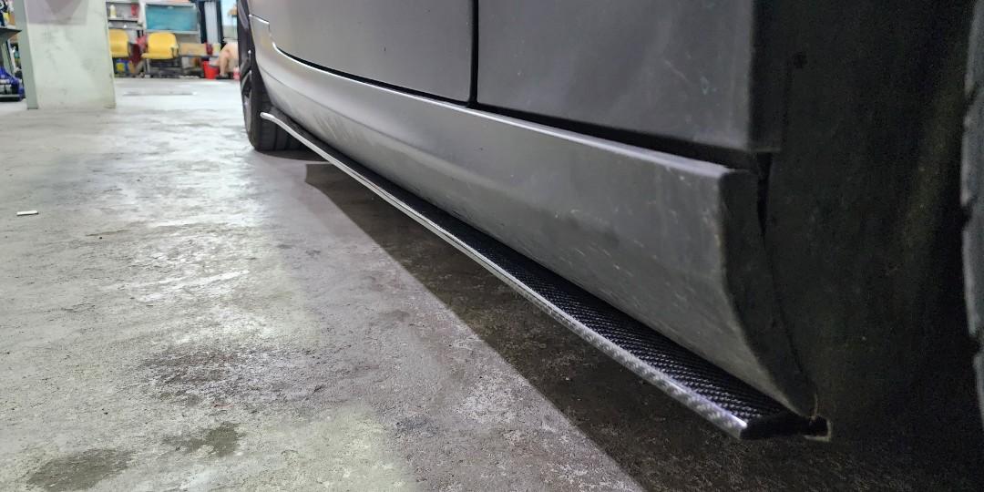 (NEW) Carbon Fibre SIDE skirting., Car Accessories, Accessories on