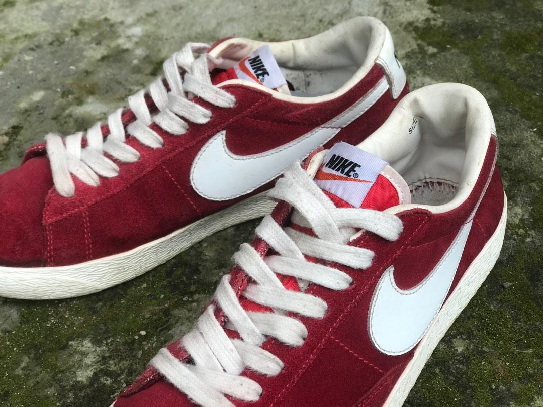 Nike Blazer Low Premium Vintage Men s Fashion Footwear Sneakers