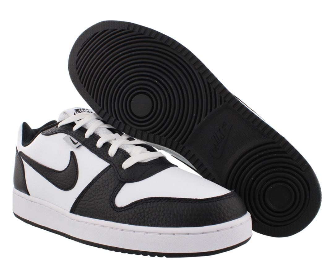 nike ebernon black and white