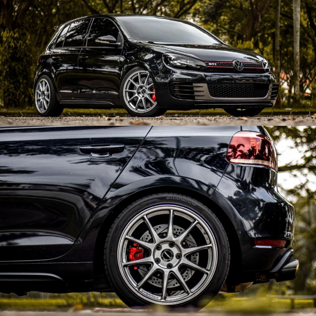 Rear Oversized Rotor Brake Disc Upgrade : Vezel Civic / Golf Scirocco ...