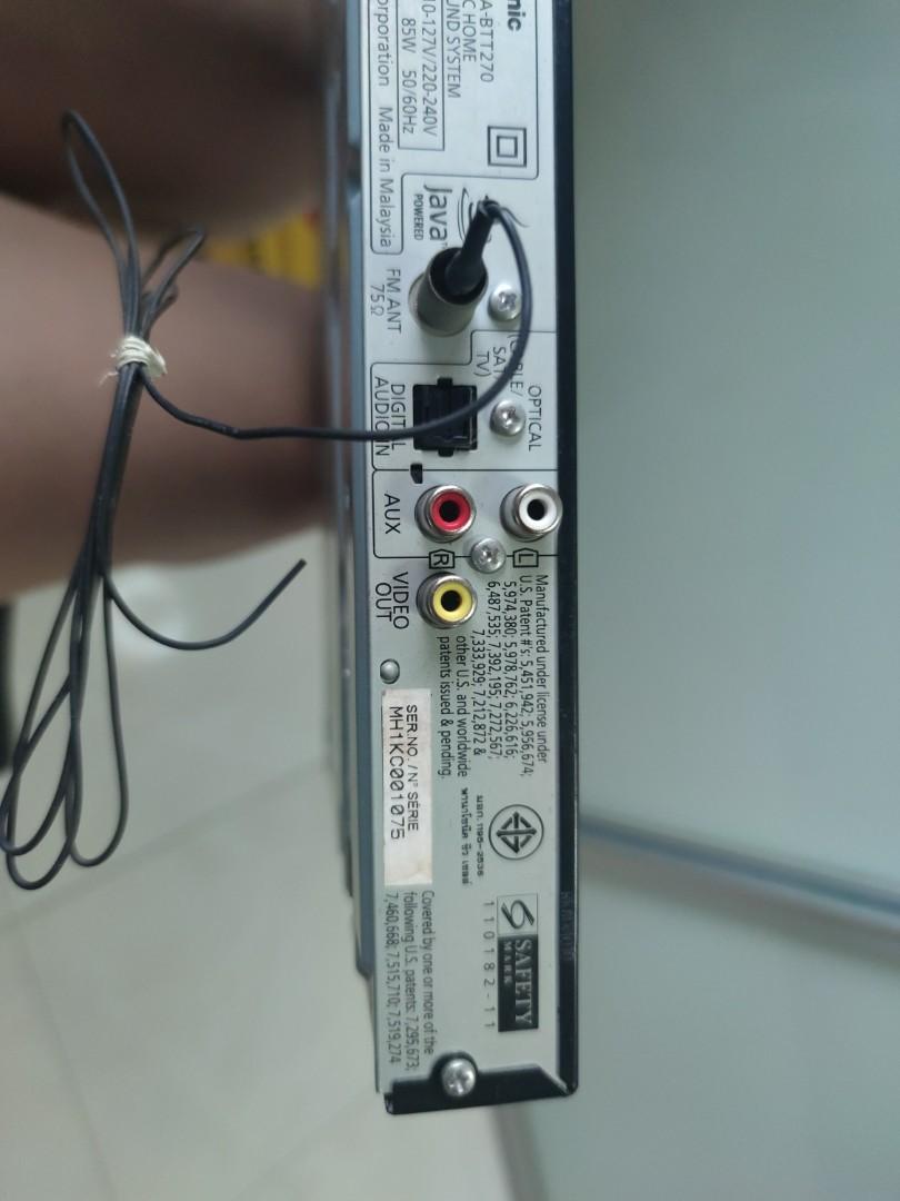 Panasonic DVD player with speakers, Audio, Soundbars, Speakers