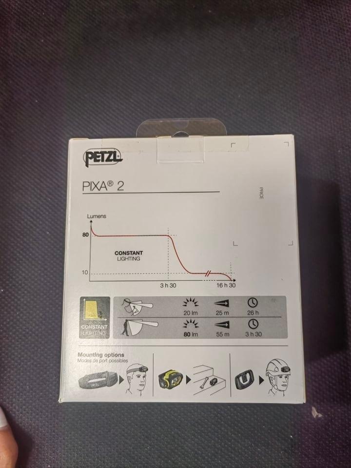 Petzl, Pixa® 2, Frontale Lamp Waarmee U In Een Omgeving Met Explosierisico Kunt Werken, Zwart Geel, U, Unisex-Volwassene