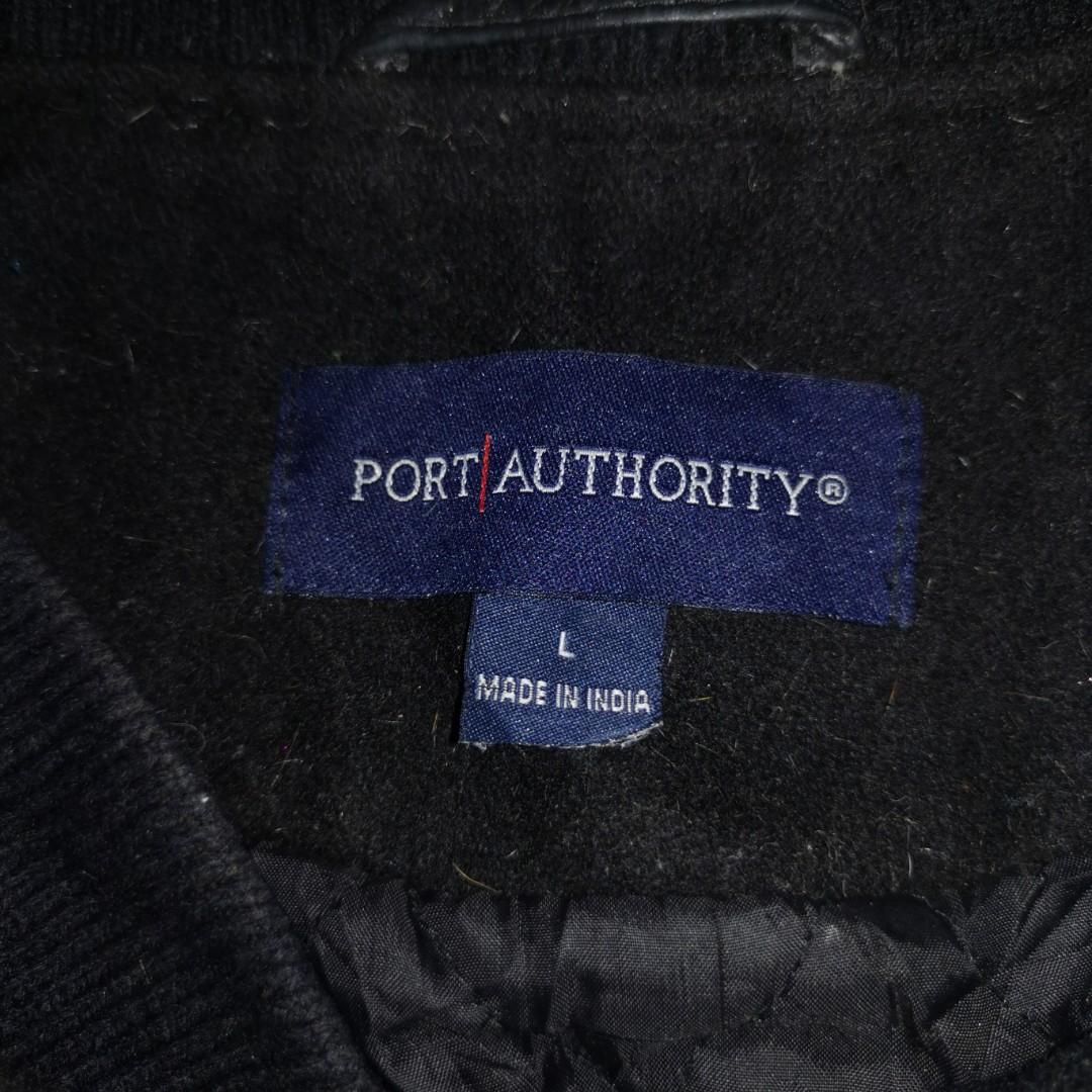 Port Authority AV Varsity Jacket (Black) L (fits best XL to ...