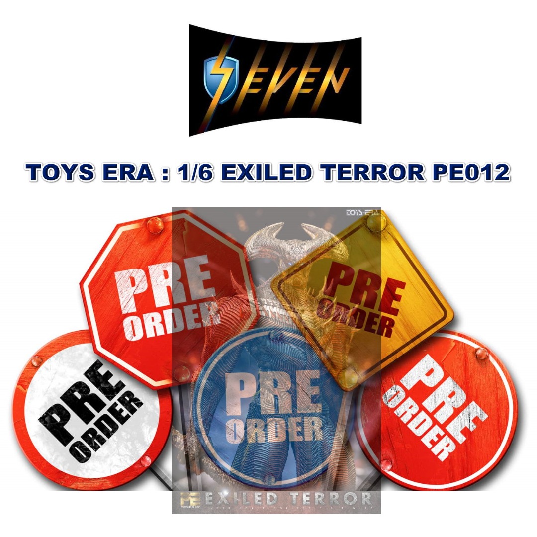 【Preorder預訂】TOYS ERA 1/6 EXILED TERROR PE012 SevenToys, 預購 Carousell