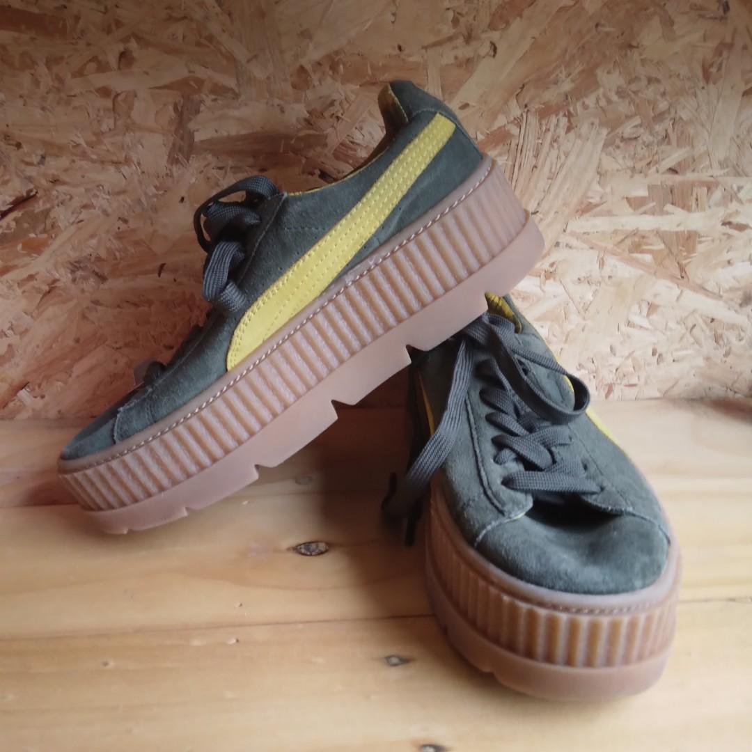 Puma fenty green cheap