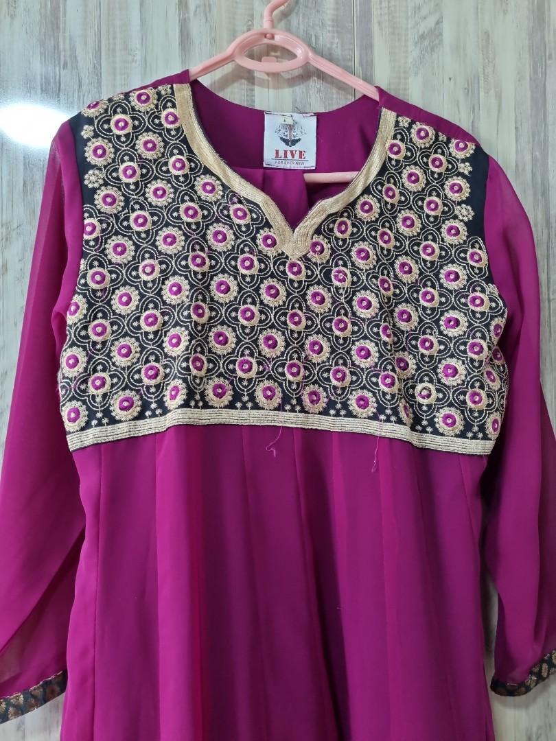 Purple punjabi clearance