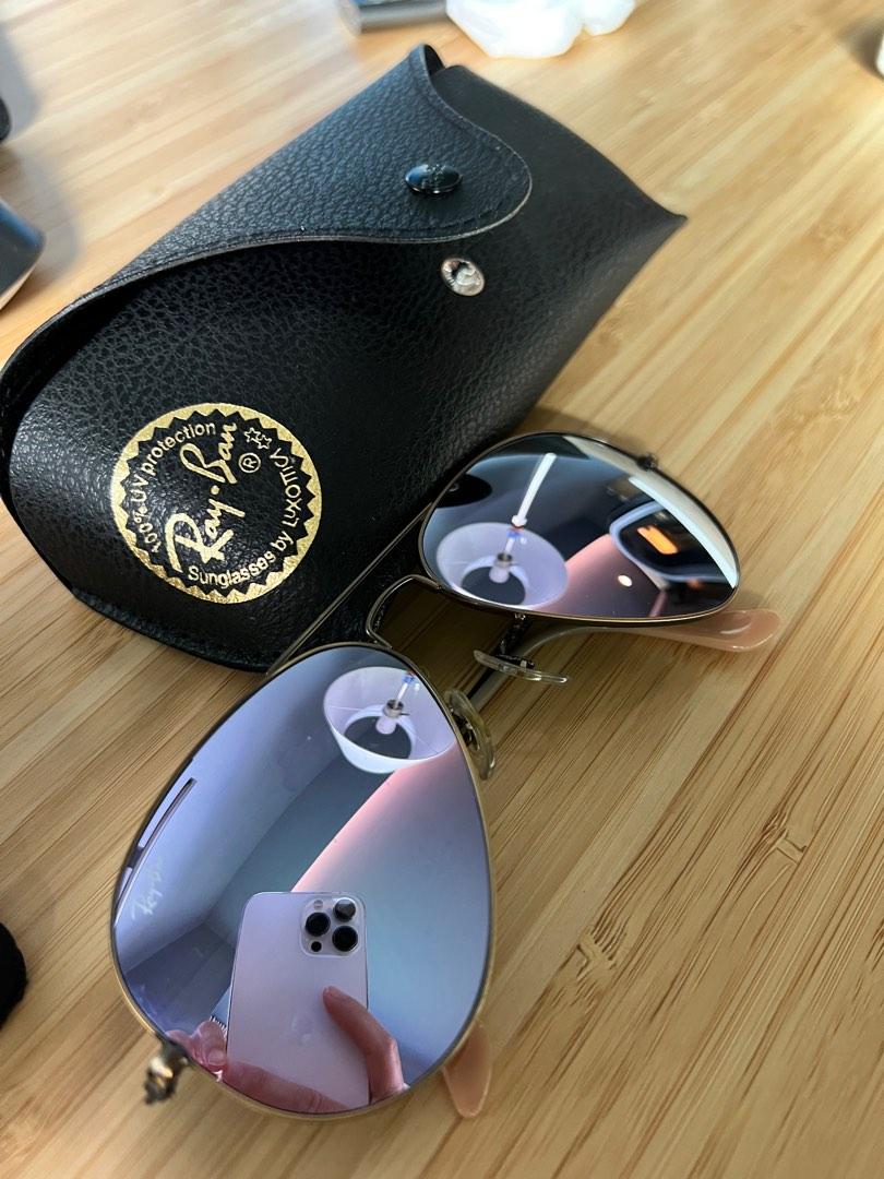 Ray ban best sale purple mirror