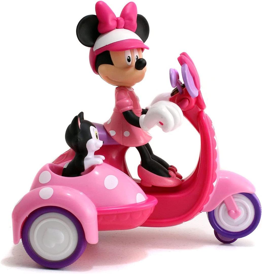 READY STOCK Jada Toys 97577 Minnie Mouse RC Scooter Pink