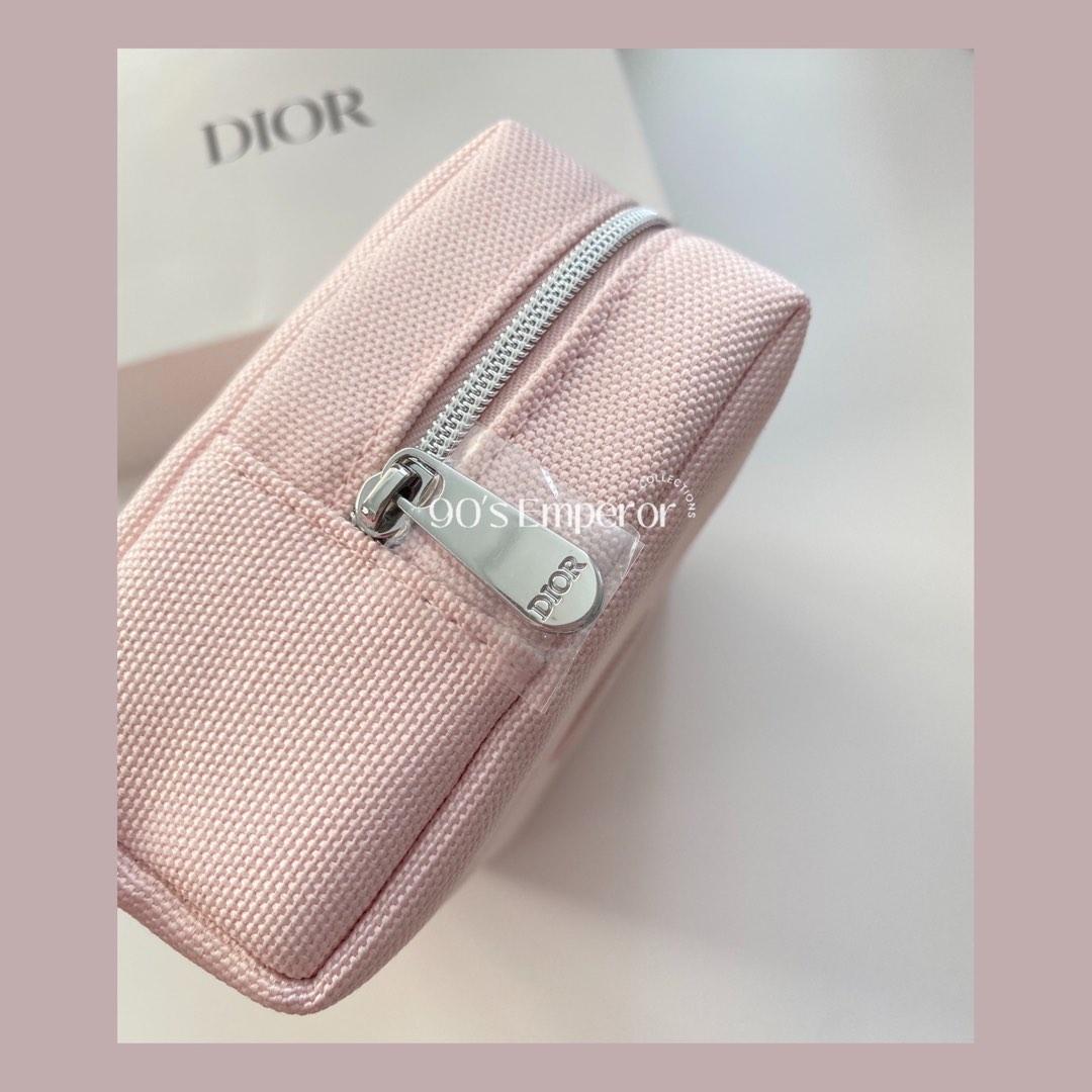 Dior makeupcosmetic pouchpink gold white accessorieshand carry pouch  bag accessories pouch giftstorage pouch Black limited edition perempuan pouch  bagtoiletries bagclutch bag beg alat solek pink Womens Fashion Bags   Wallets Purses 
