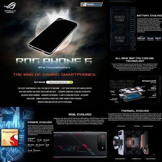 ROG PHONE 6 256GB AVAILABLE 🔥
