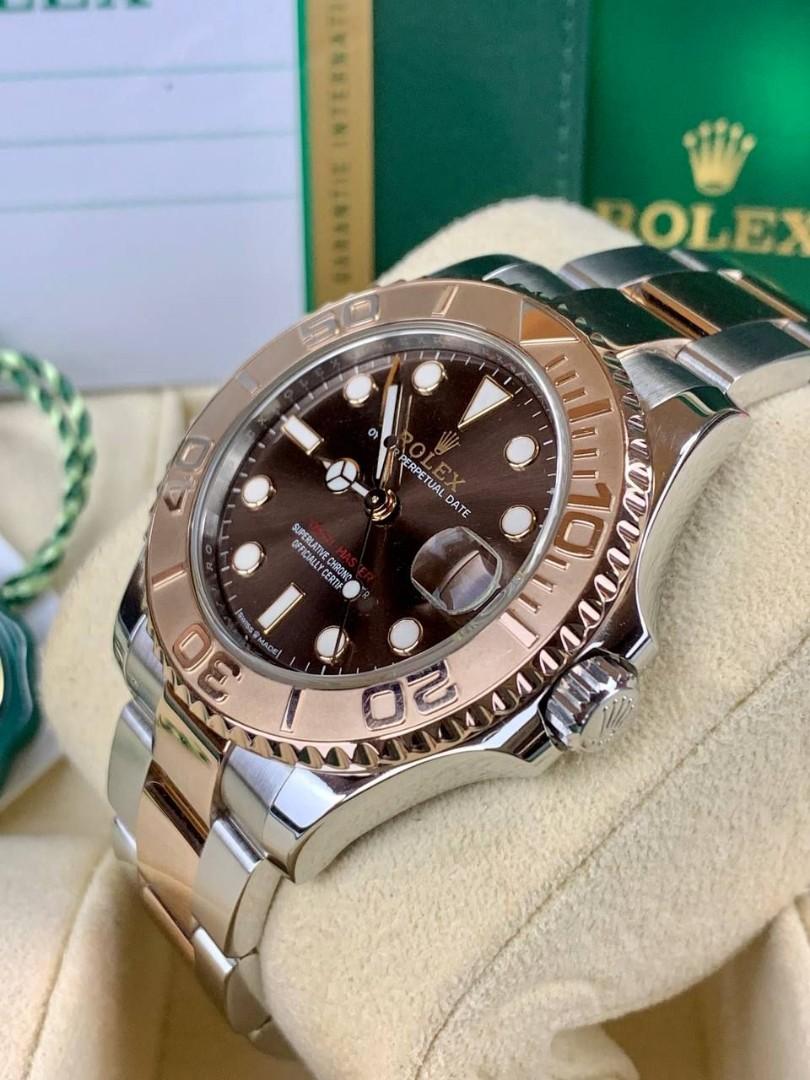 Rolex Yacht Master 268621 Rose Gold Chocolate