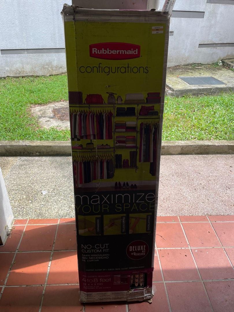 Rubbermaid Configurations Custom Closet Organizer, Furniture & Home