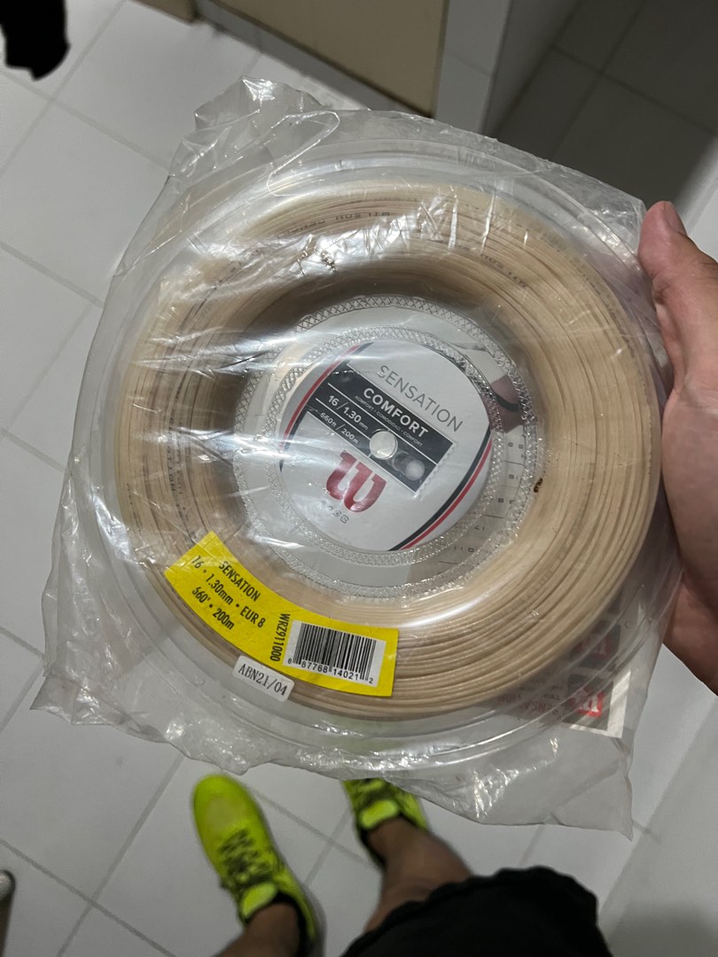 SALE* Wilson/Head Tennis Strings, Sports Equipment, Sports & Games