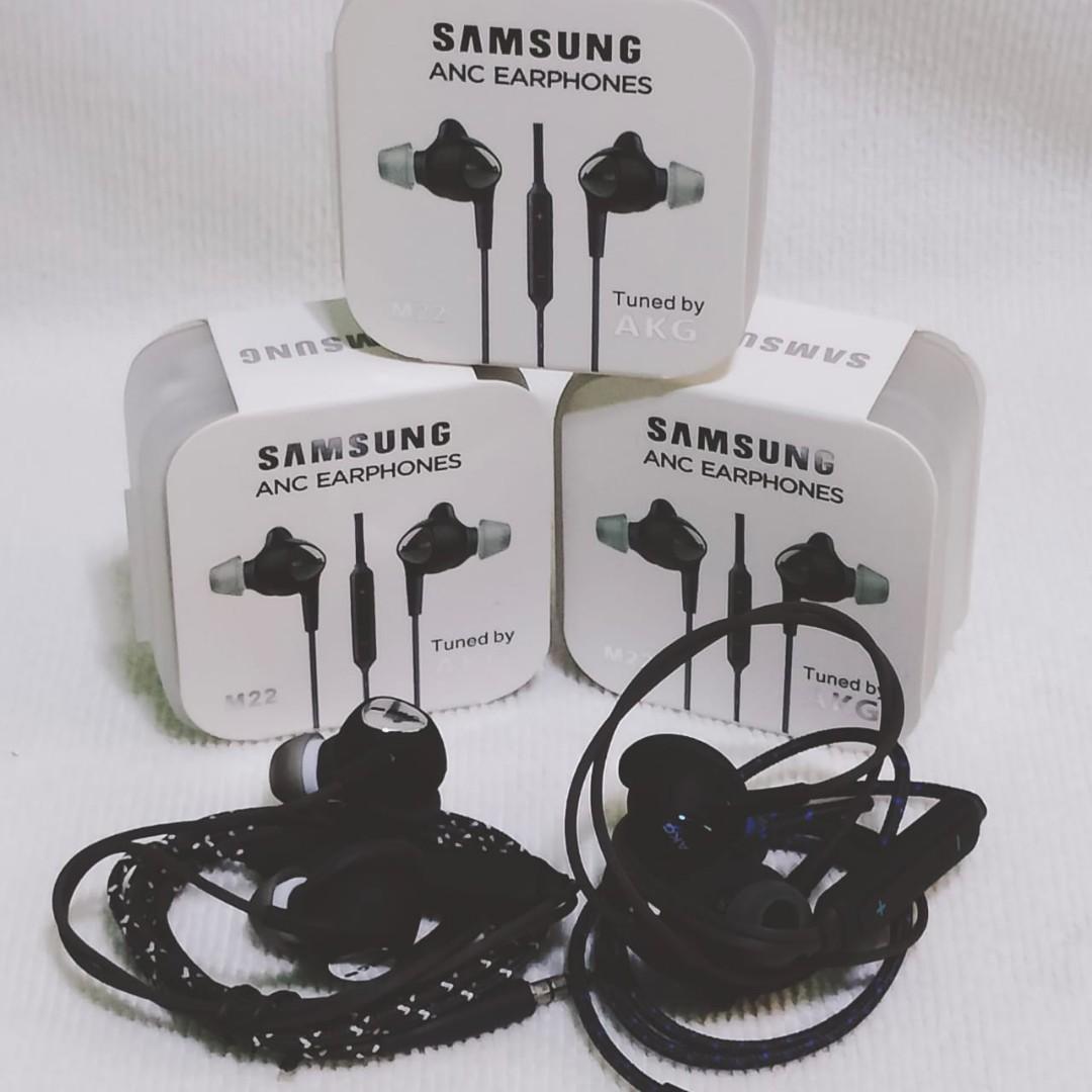 Samsung ANC Original Headset (Category: Earphones) located in Paranaque City. Submitted by audioaddict0517 (Listing ID 1191500768, Image 3). Description: Pricelist 😉 3.55 MM jack - 650 pesos Type C - 750 pesos.