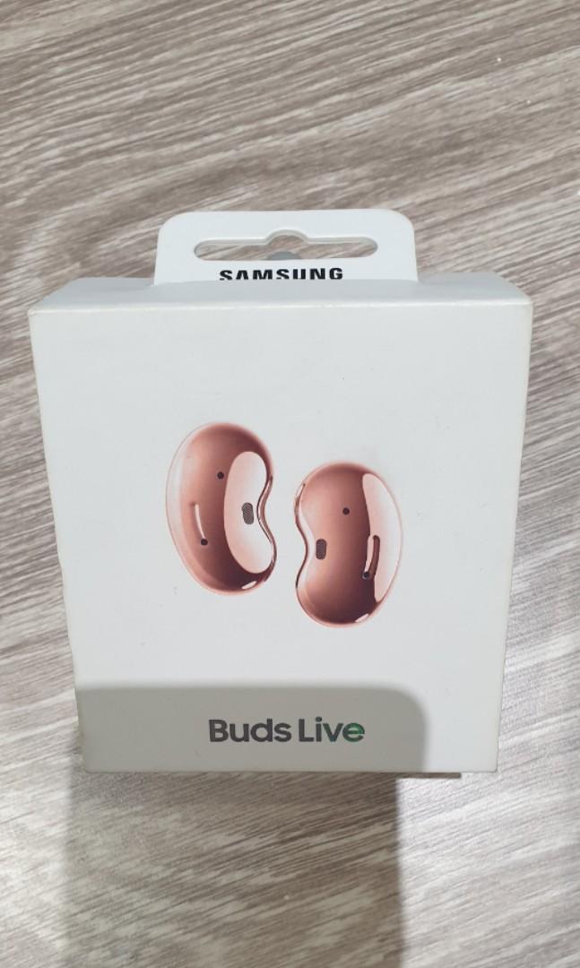 Samsung buds clearance live mystic bronze
