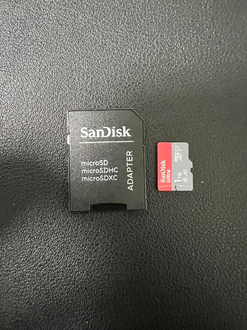 SanDisk 1TB Ultra microSDXC UHSI Memory Card with Adapter 120MB/s