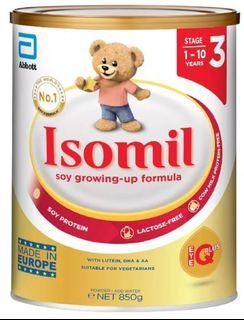Abbott Isomil Soy Growing Up Formula Stage 3 - 850g