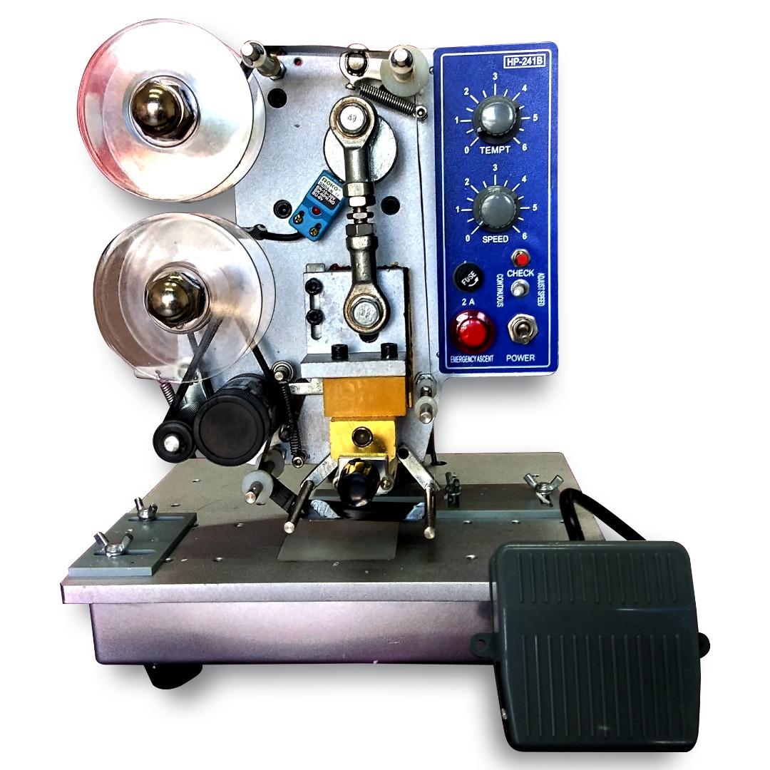 Semi Automatic Coding machine, expiry code machine, Food & Drinks ...