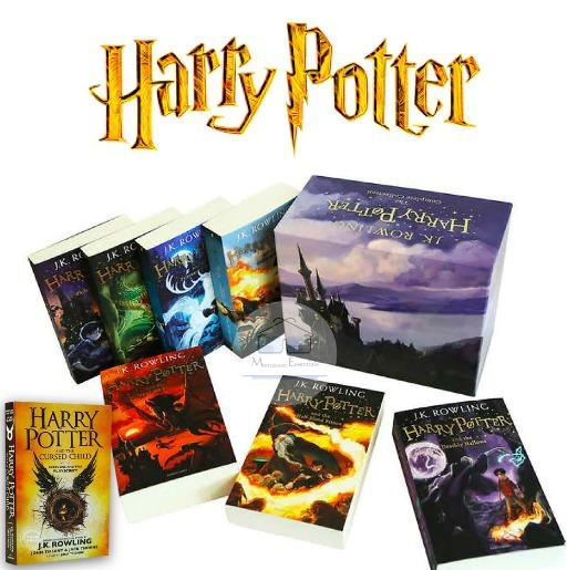 [SG STOCKS] Harry Potter 8 Book Box Set: The Complete Collection (UK ...