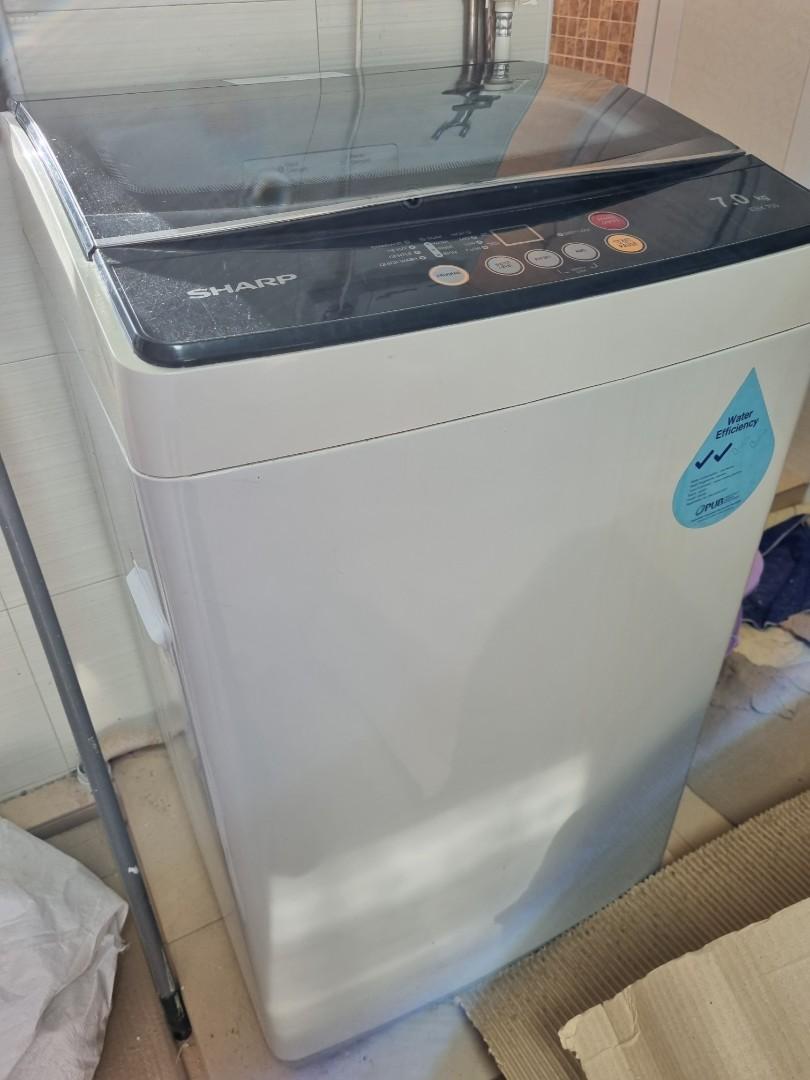 Sharp Washing machine 7.0kg, TV & Home Appliances, Washing Machines and