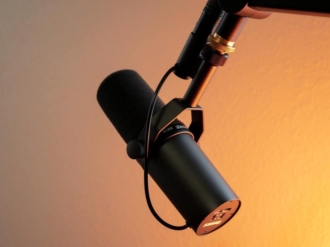 SM7B Microphone podcast / radio Shure