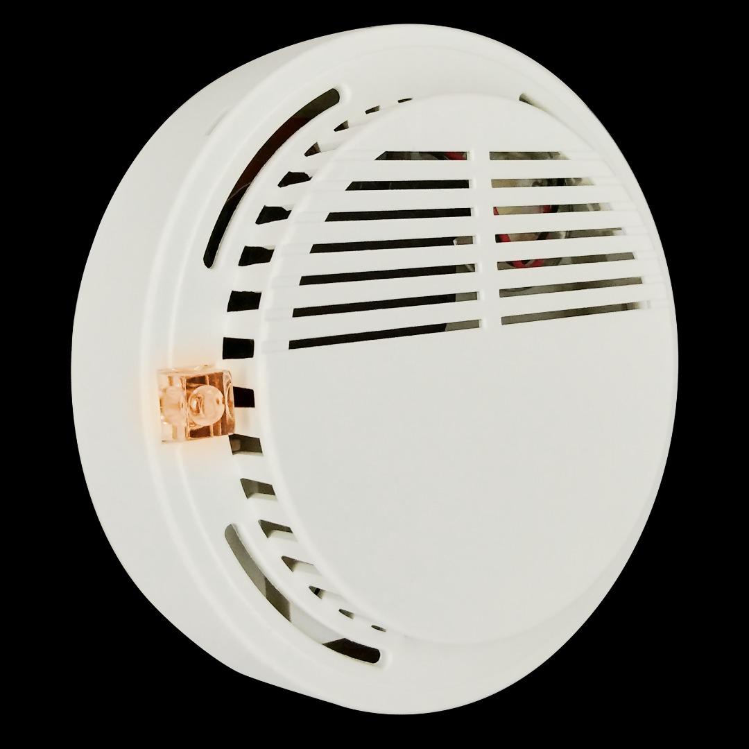 Smoke detector, Fire detector. w/ battery smoke detector, Commercial