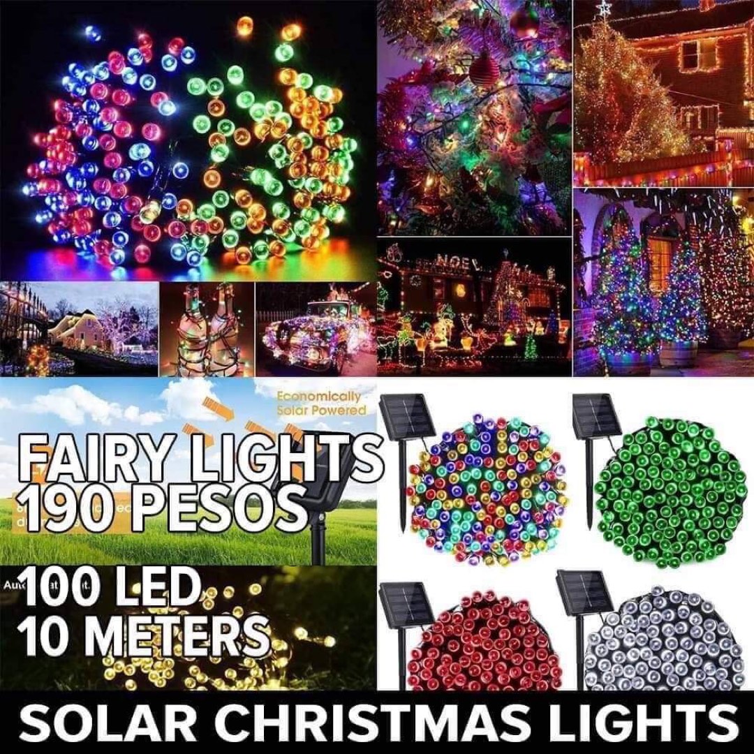 Solar Christmas Light ,Waterproof Outdoor , Furniture & Home Living