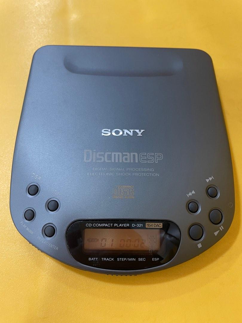 交換無料！ SONY Player Discman ESP Discman Portable D-321 ...