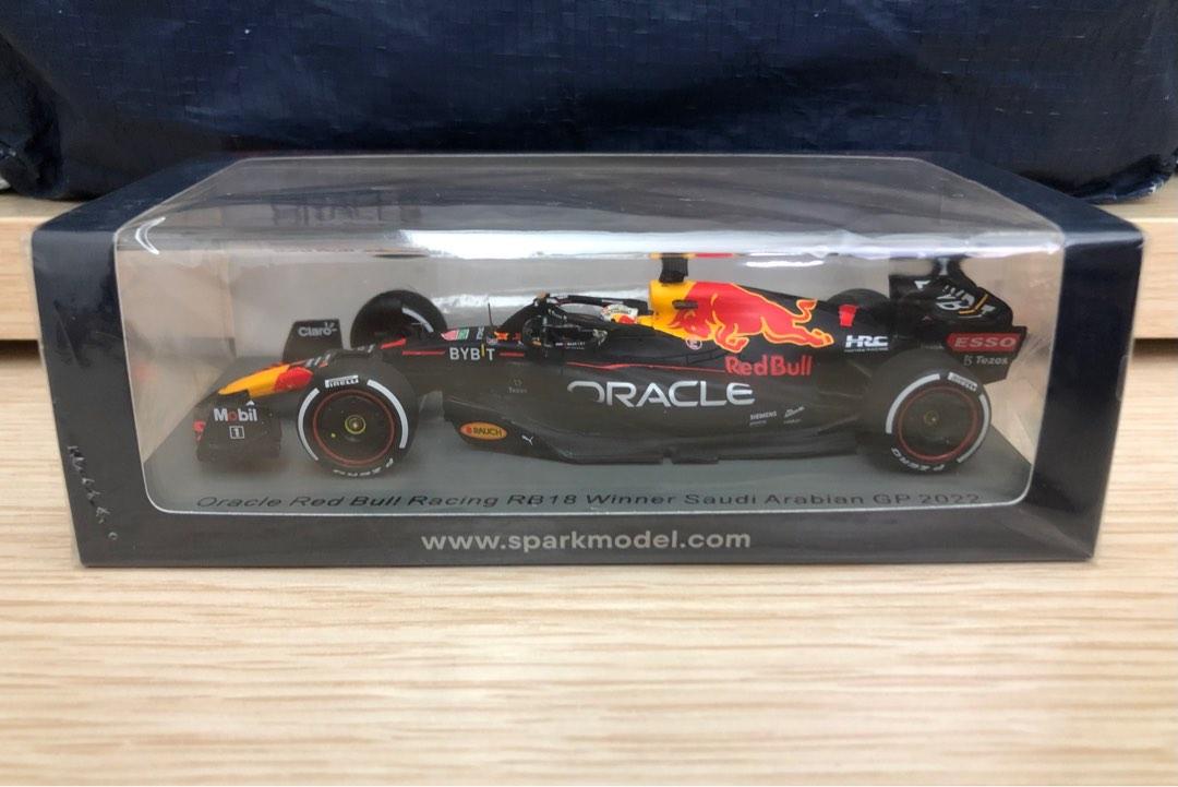 Spark 1/43 F1 Oracle Red Bull Racing RBPT RB18 Max Verstappen Winner Saudi  Arabian GP 2022, 興趣及遊戲, 玩具 遊戲類- Carousell