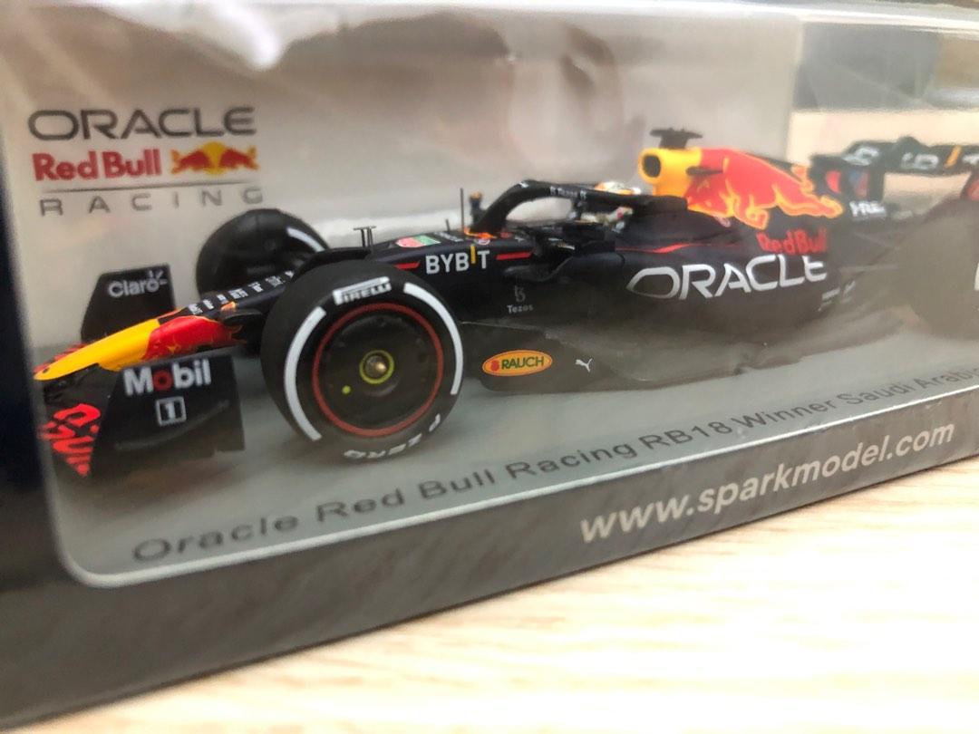 Spark 1/43 F1 Oracle Red Bull Racing RBPT RB18 Max Verstappen Winner Saudi  Arabian GP 2022, 興趣及遊戲, 玩具 遊戲類- Carousell