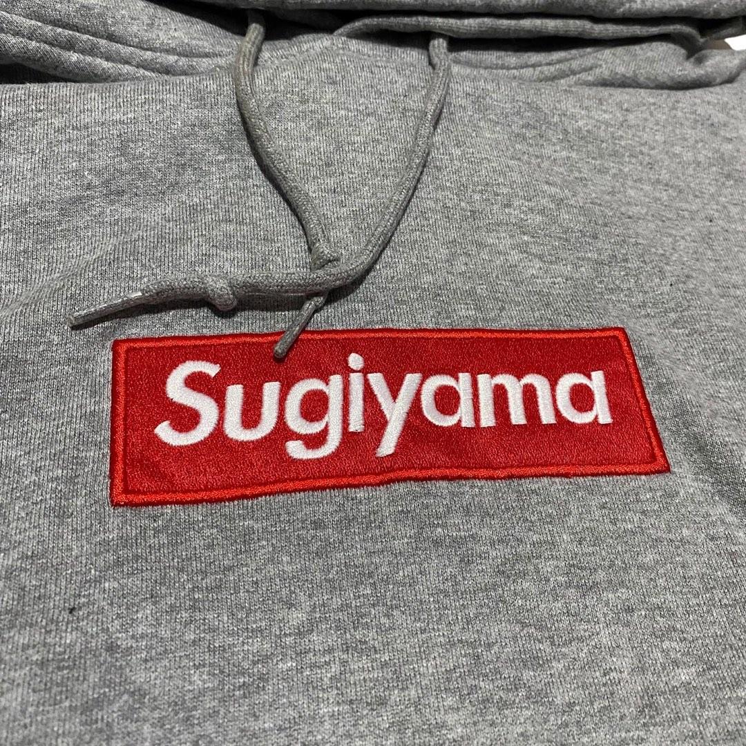 sugiyama BOX LOGO hoodie グレー L or XL - パーカー