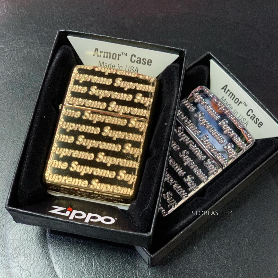 Supreme Repeat Engraved Zippo 打火機(2Colors) Made In USA, 興趣及