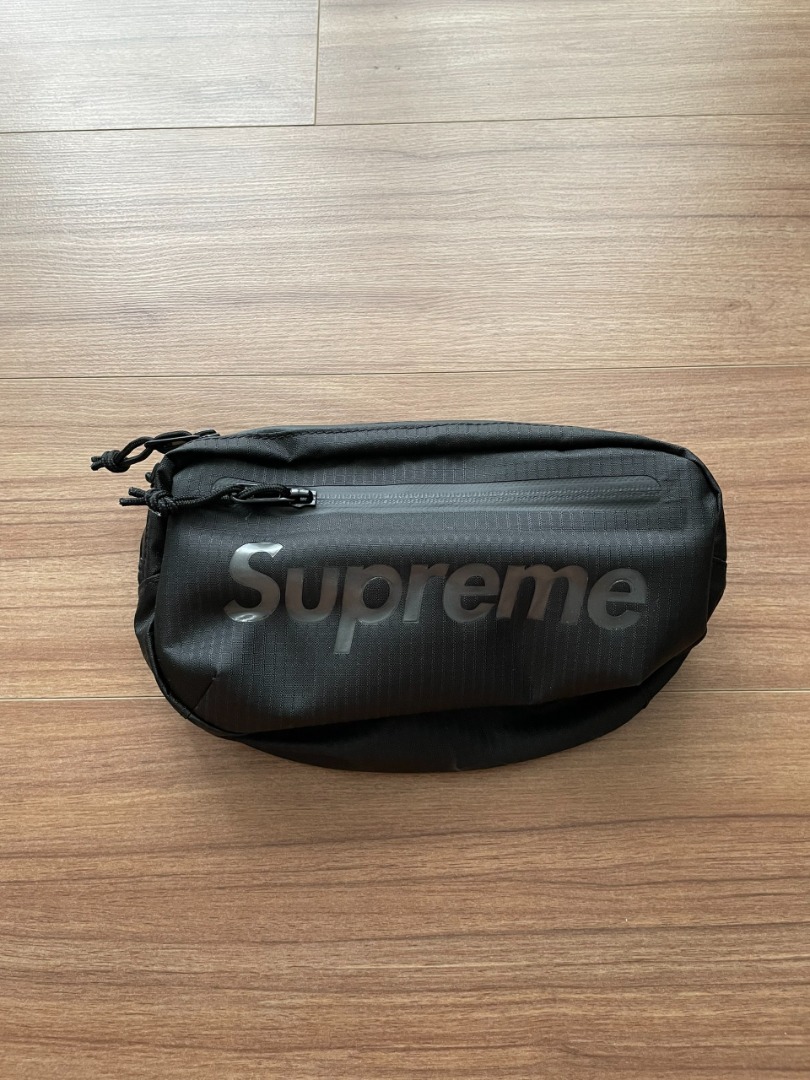 Supreme Waist Bag (SS21) Black, Men's Fashion, Bags, Belt bags