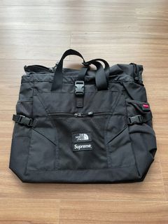 Supreme the north on sale face adventure tote black