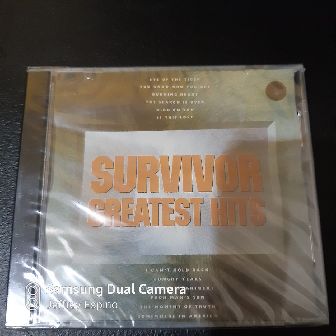 Survivor Greatest Hits Cd Hobbies And Toys Music And Media Cds And Dvds On Carousell 