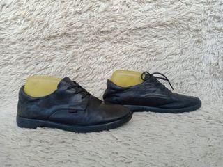 Teenmix sepatu sneaker kulit asli
