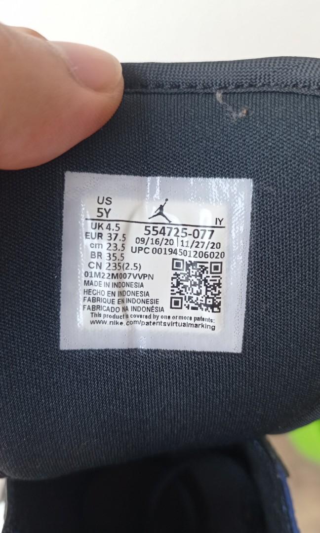 To let go. Size youth eu 37.5 US 5Y UK 4.5 Men s Fashion